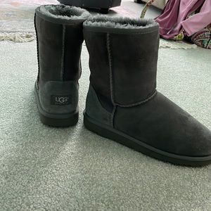 Short Grey Ugg Boots